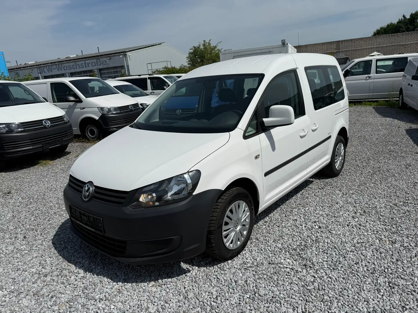Volkswagen Caddy 1.2 Team Klima/5-Sitzer Weiß - 1