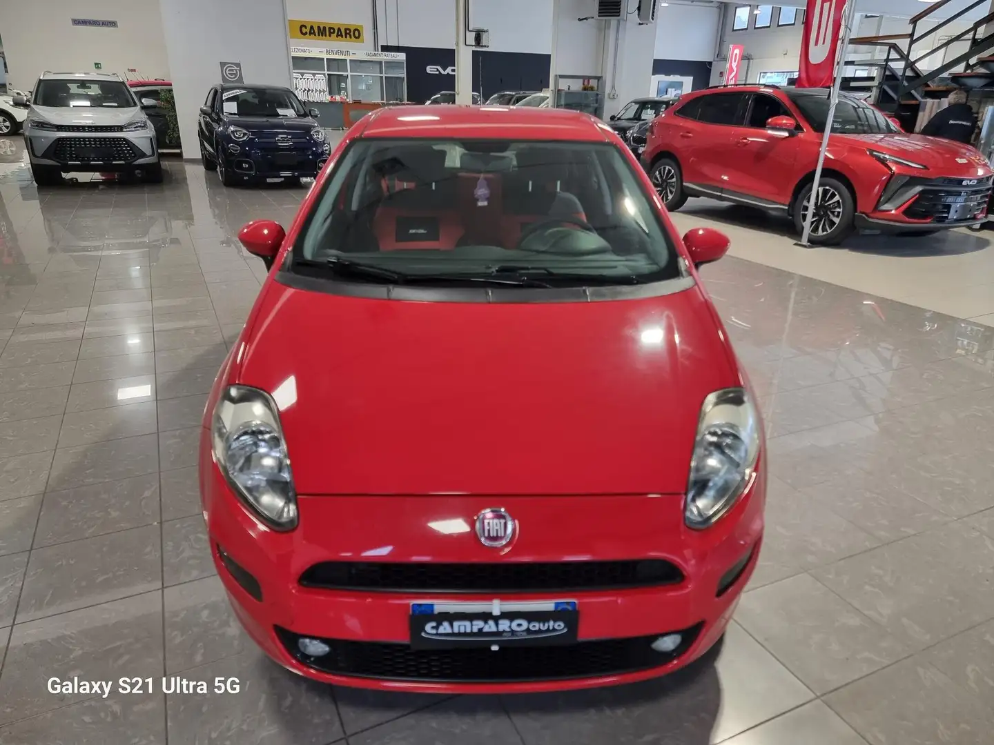 Fiat Punto 5p 1.4 easypower Street Gpl E6 OK NEOPATENTATI Rosso - 2