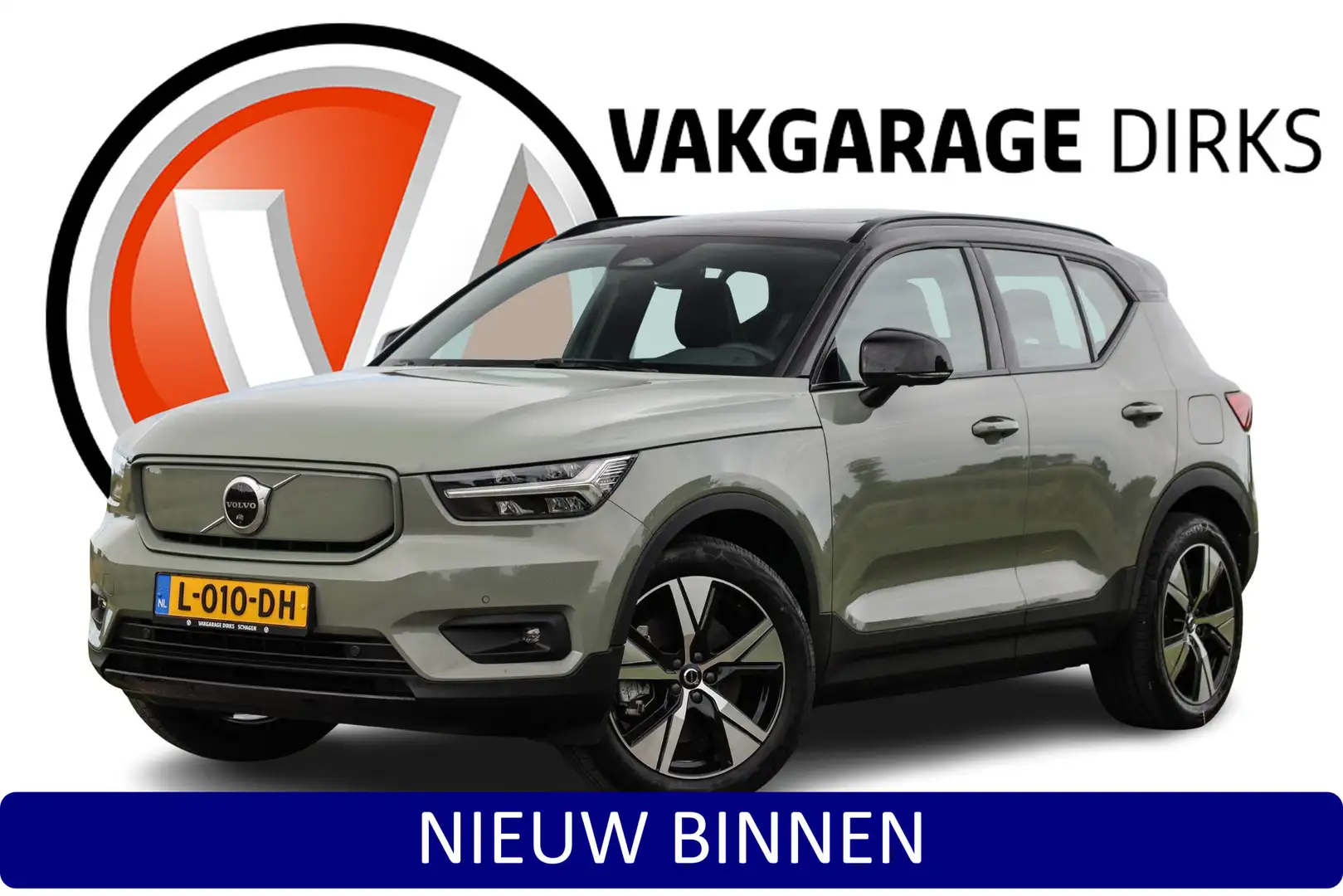 Volvo XC40 Recharge P8 AWD R-Design ✅ Pano ✅ 360CAM ✅ H/K Groen - 1