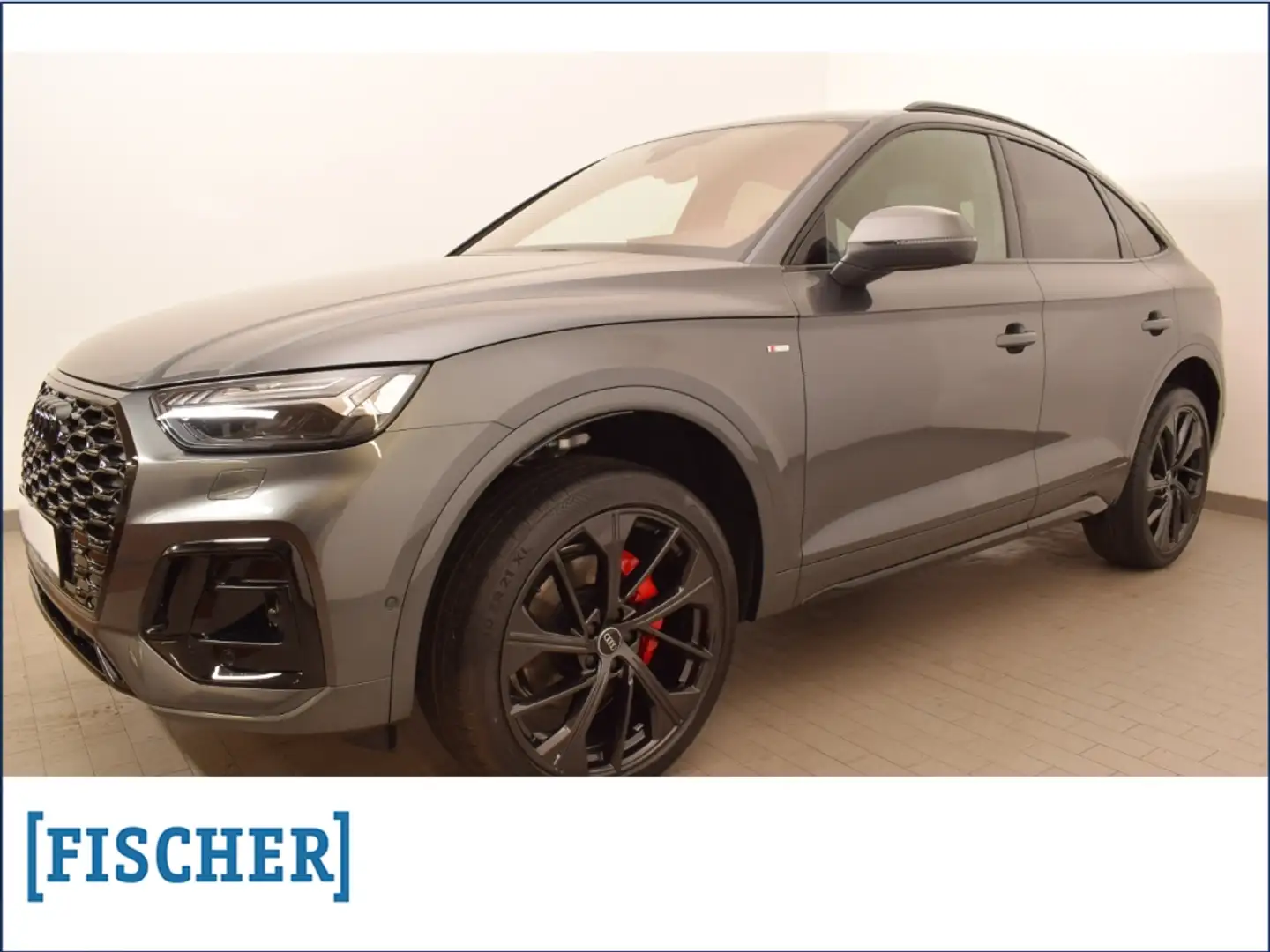 Audi Q5 40TDI S line S tronic quattro Navi Matrix AHK Pano Grau - 1
