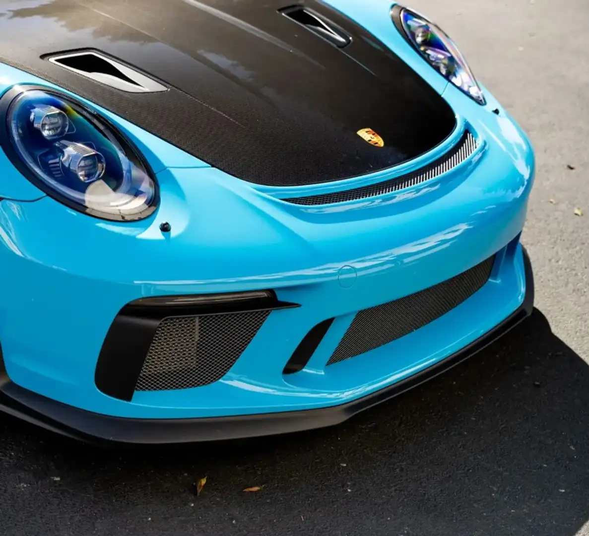 Porsche 911 Coupe GT3 RS Weissach 520ch PDK Azul - 2