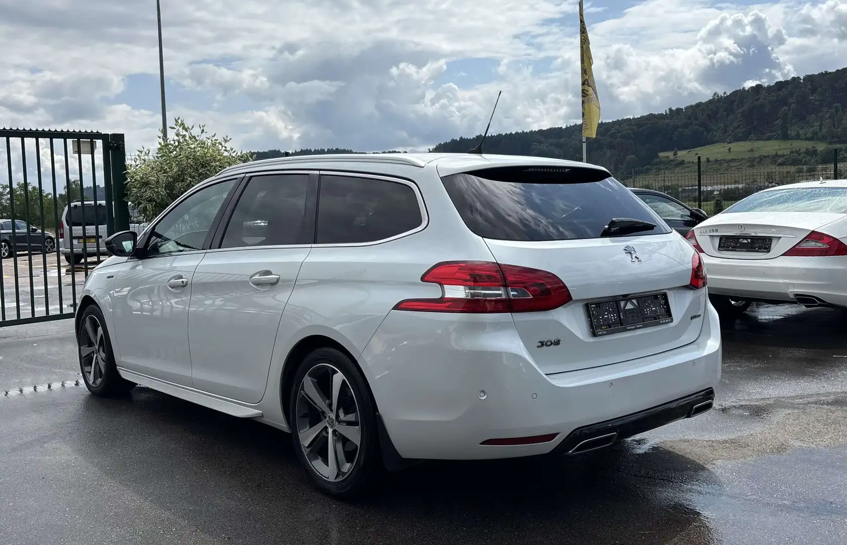 Peugeot 308 SW BlueHDi 150 EAT6 GT Line Blanc - 2