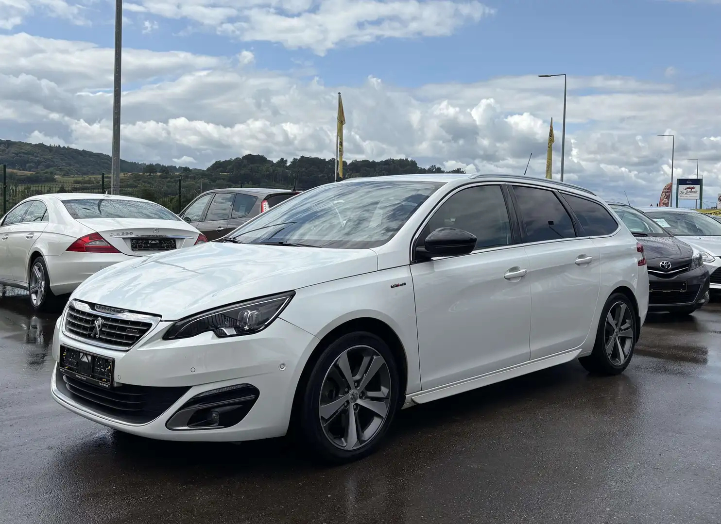 Peugeot 308 SW BlueHDi 150 EAT6 GT Line Blanc - 1