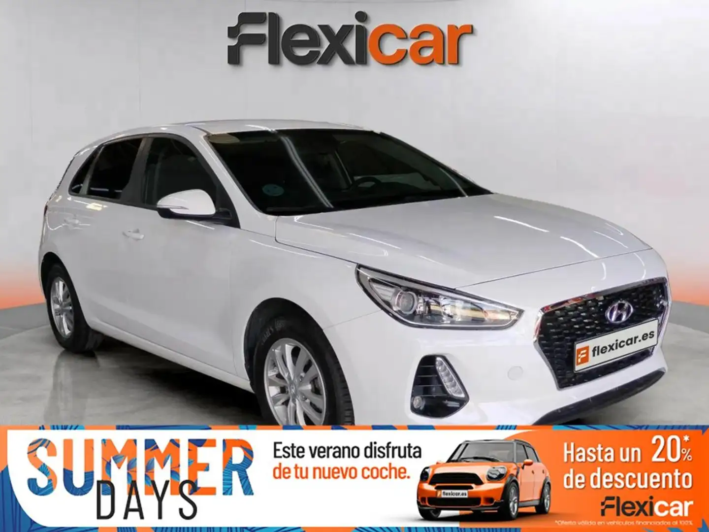 Hyundai i30 1.0 TGDI Go! Blanc - 1