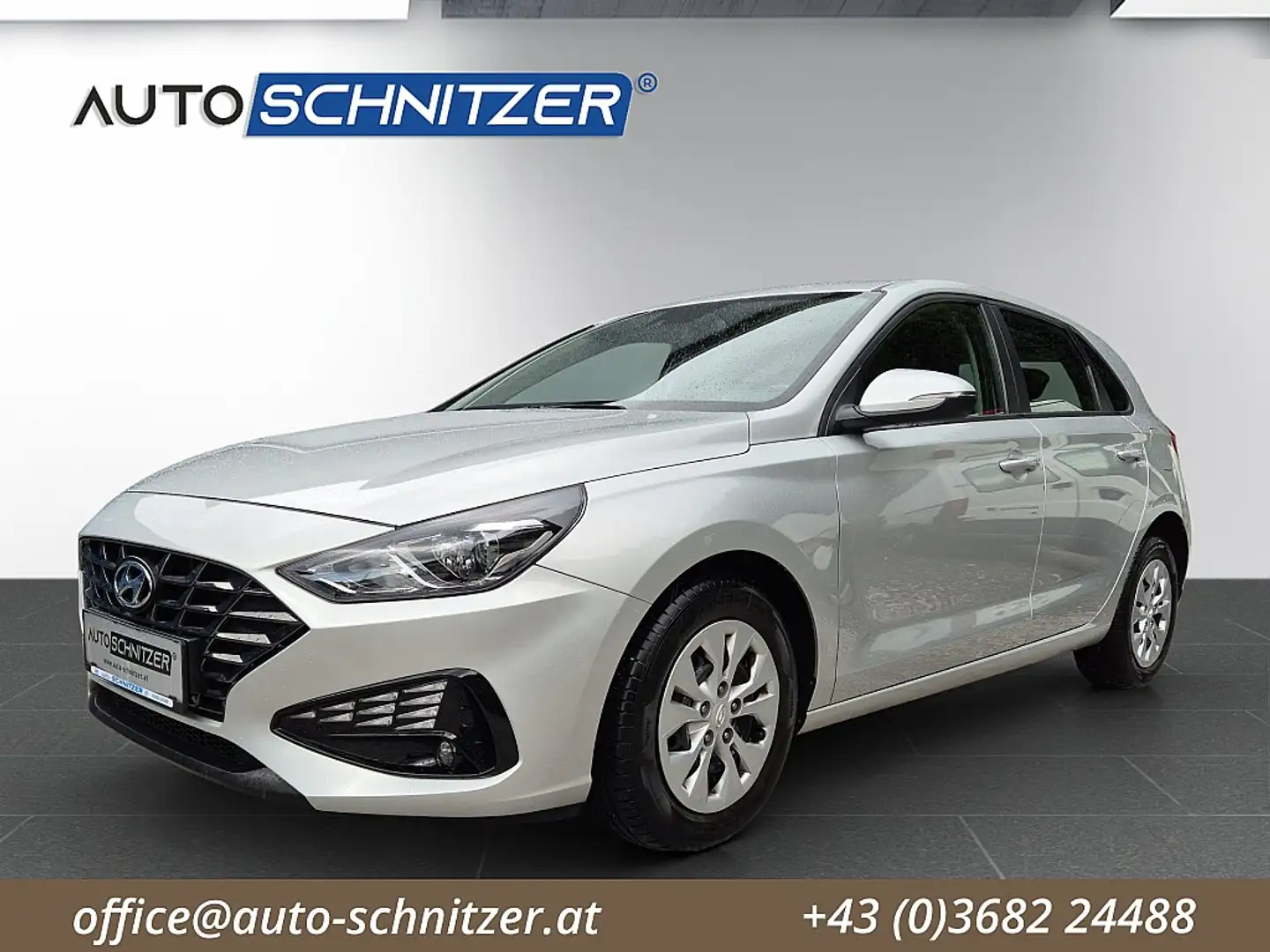 Hyundai i30 1,0 T-GDI i-Line Plus Silber - 1