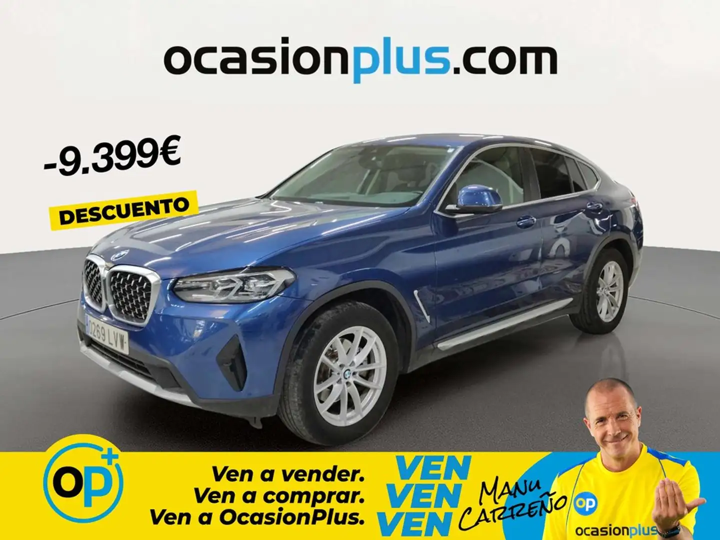 BMW X4 xDrive 20dA xLine Azul - 1