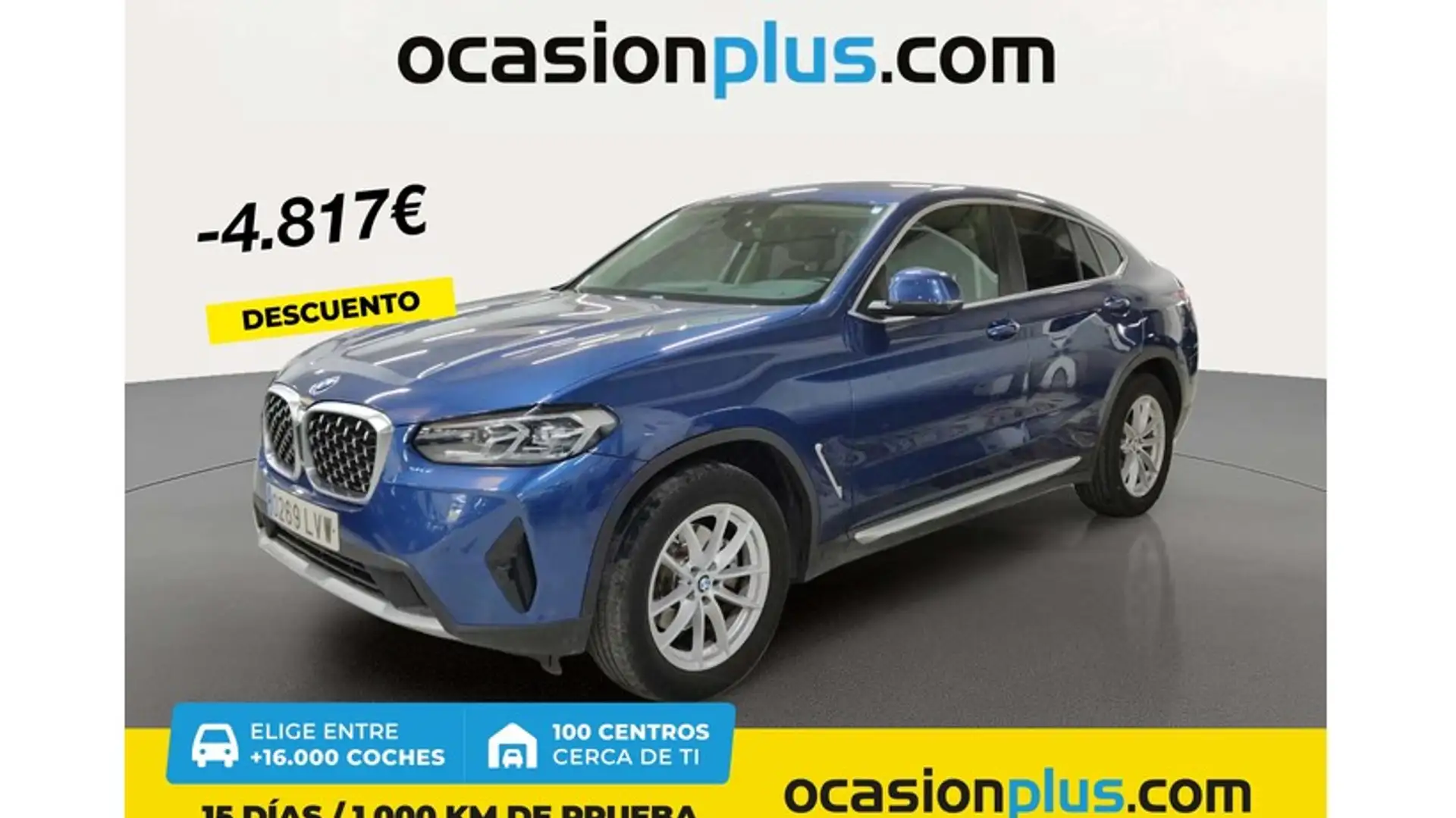 BMW X4 xDrive 20dA xLine Azul - 1
