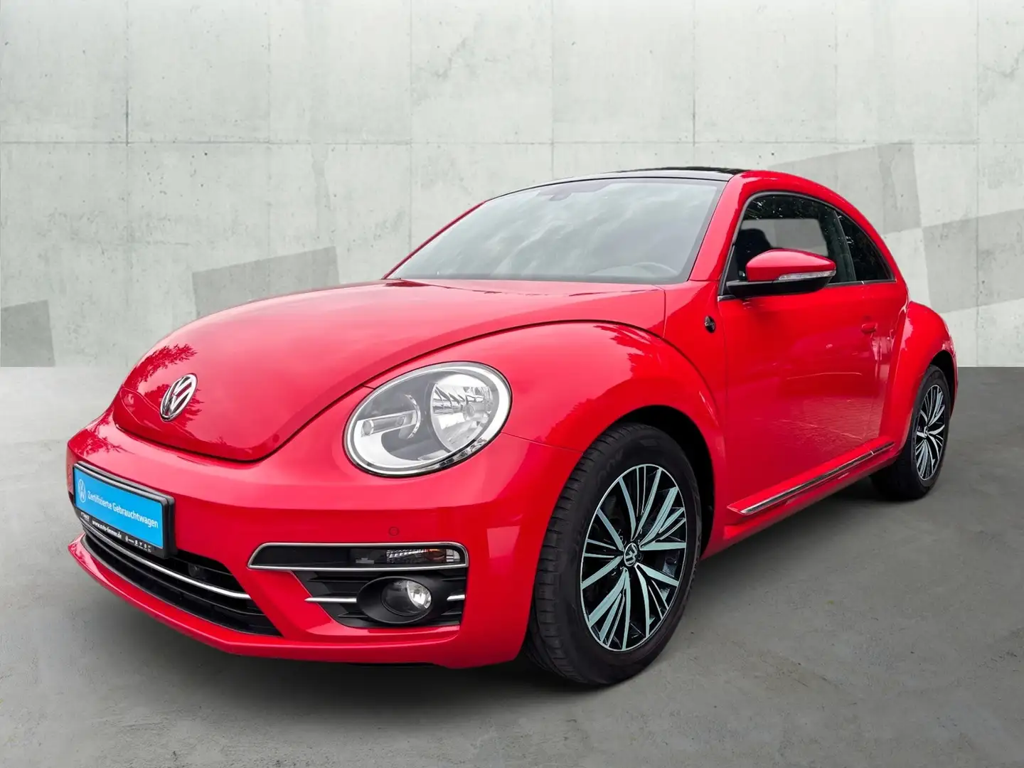 Volkswagen Beetle SOUND 1,2 TSI *PANORAMA-DACH*BLIND-SPOT*KÄFER* Rot - 2