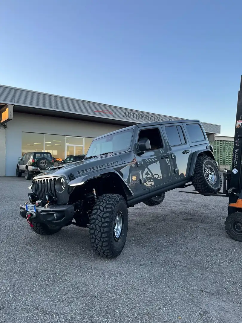 Jeep Wrangler Wrangler unlimited rubicon 392 (6400 v8) Grigio - 2