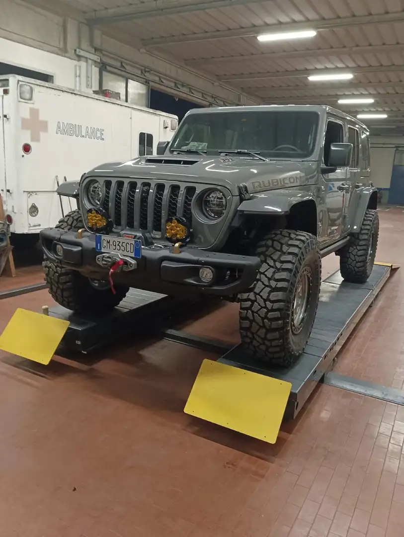 Jeep Wrangler Wrangler unlimited rubicon 392 (6400 v8) Gris - 1