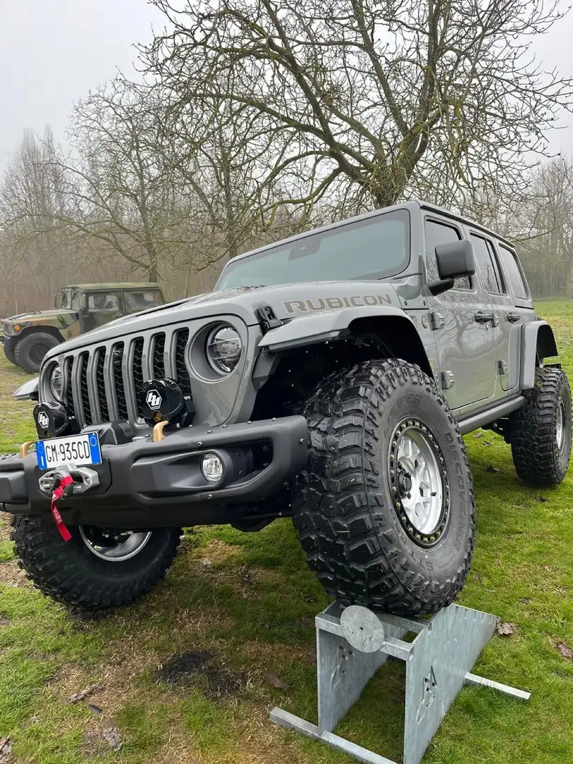 Jeep Wrangler Wrangler unlimited rubicon 392 (6400 v8) Gris - 2