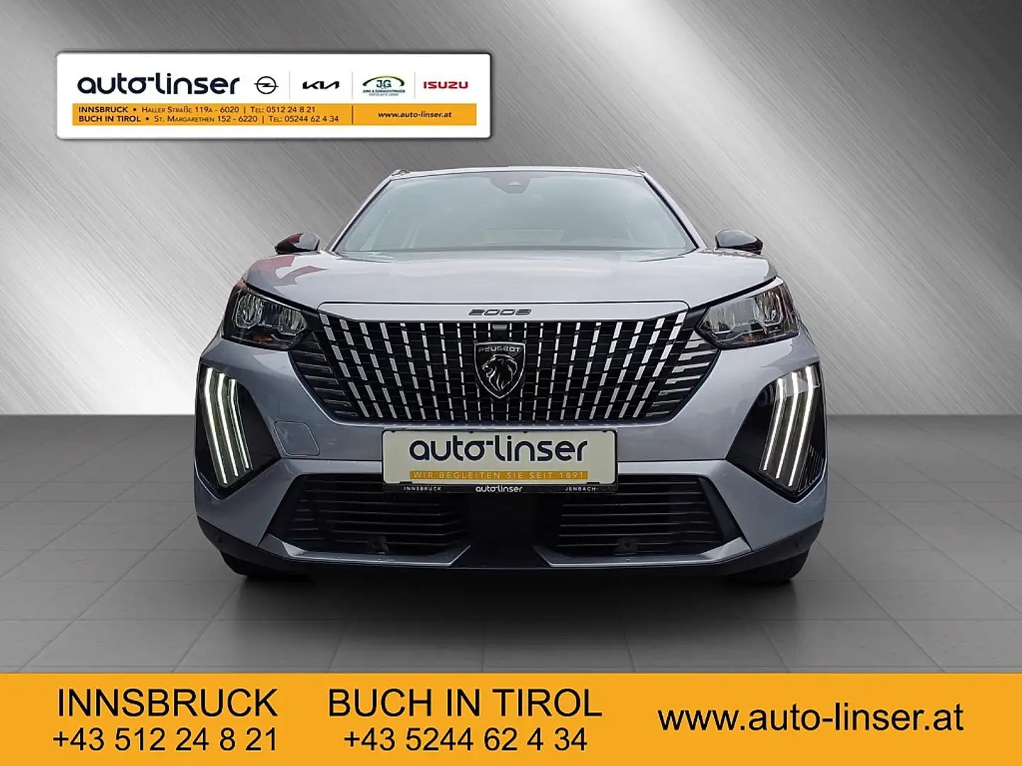 Peugeot 2008 PureTech 100 S&S Allure 6-Gang-Manuell Grau - 2