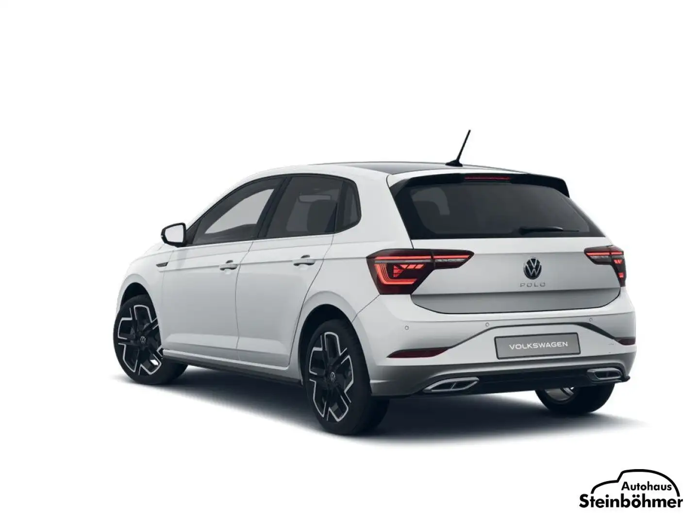 Volkswagen Polo R-Line 1.0 TSI DSG Keyless RearView Navi LED Weiß - 2