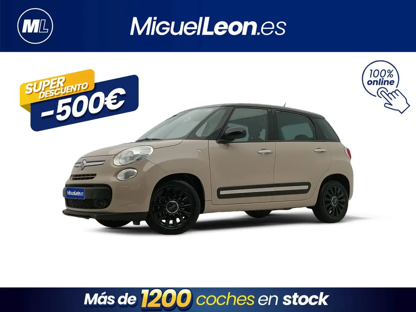 Fiat 500L 1.4 Lounge Beige - 1