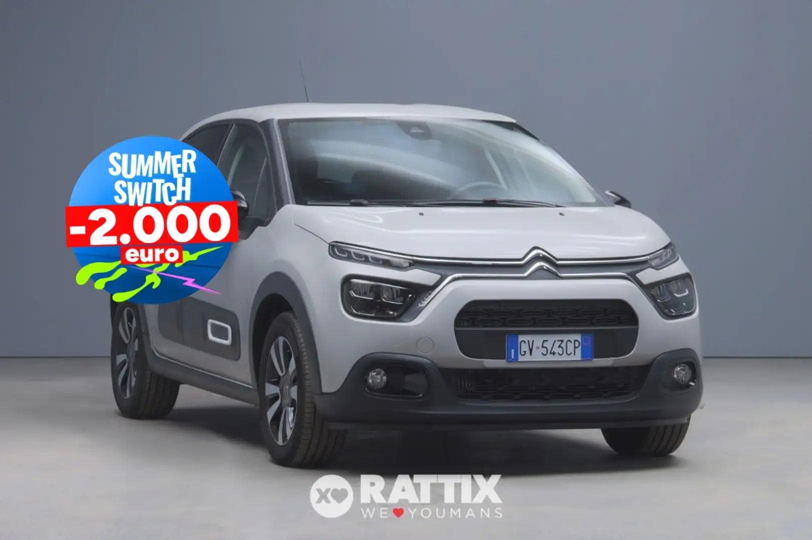 Citroen C3 1.2 Puretech 110CV Max Grigio - 1