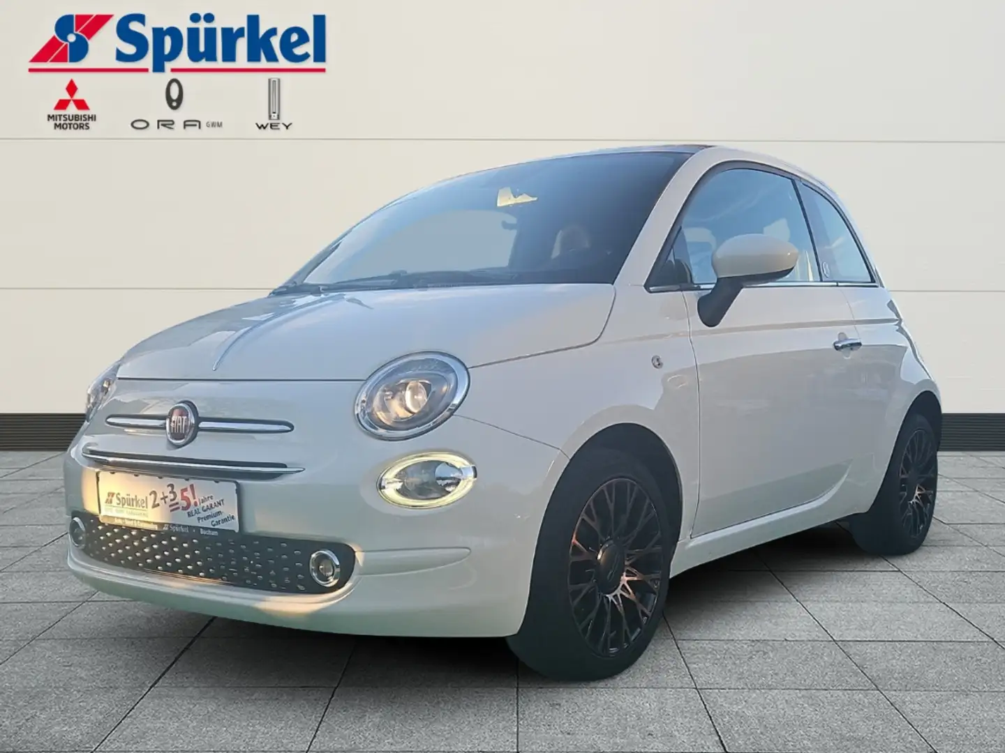 Fiat 500 Collezione, Navigation, Bluetooth,PDC, Weiß - 1