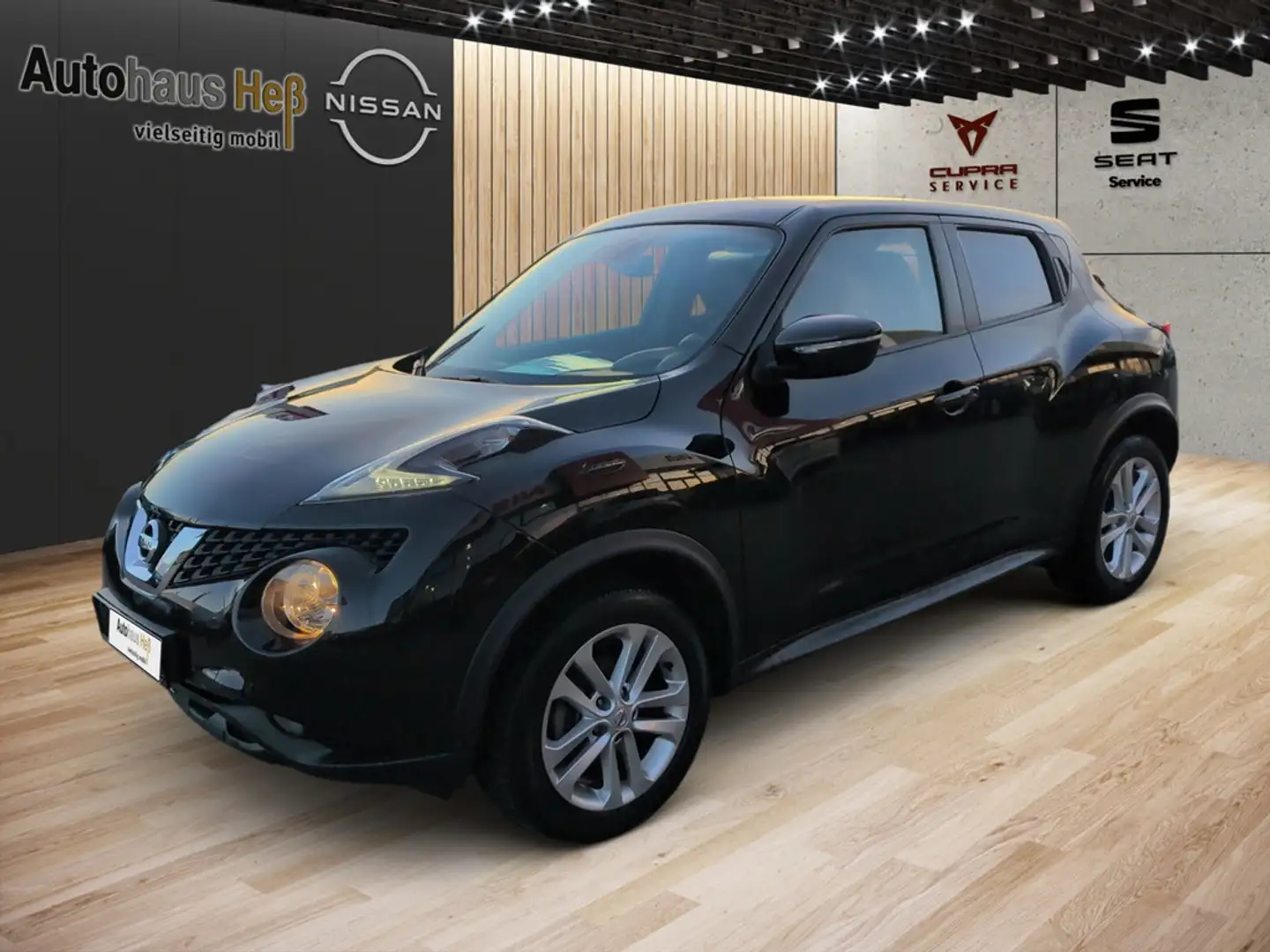 Nissan Juke 1.2 N-Connecta FACEL. NAVI KAMERA SHZ Zwart - 1