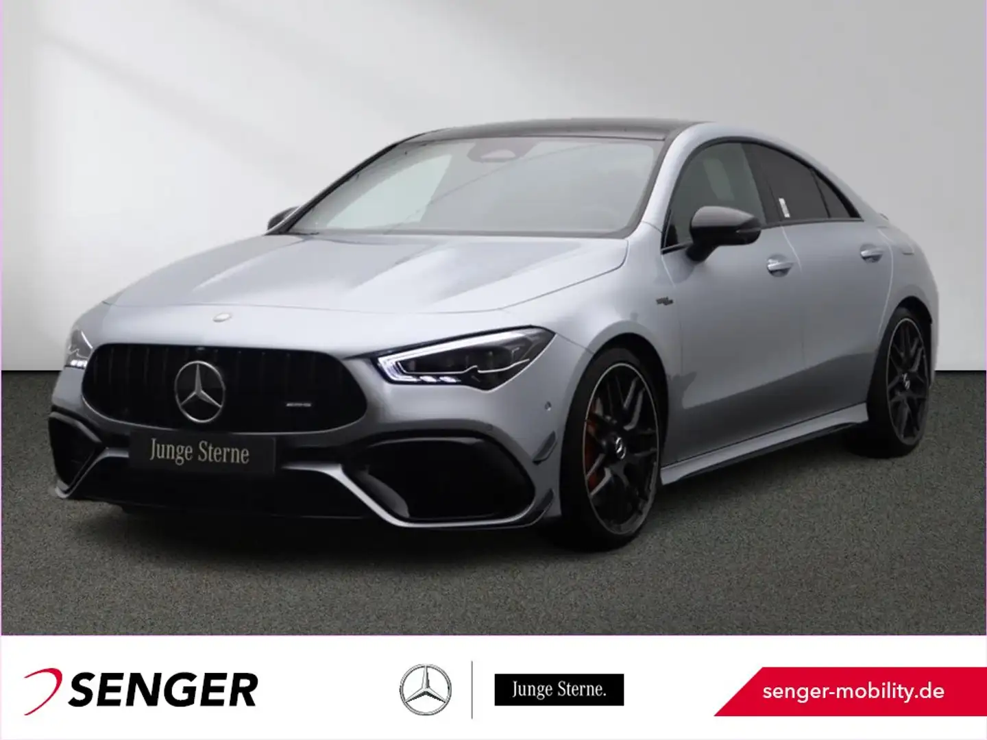 Mercedes-Benz CLA 45 AMG S 4M+ Coupé Burmester Head-Up Pano Silber - 1