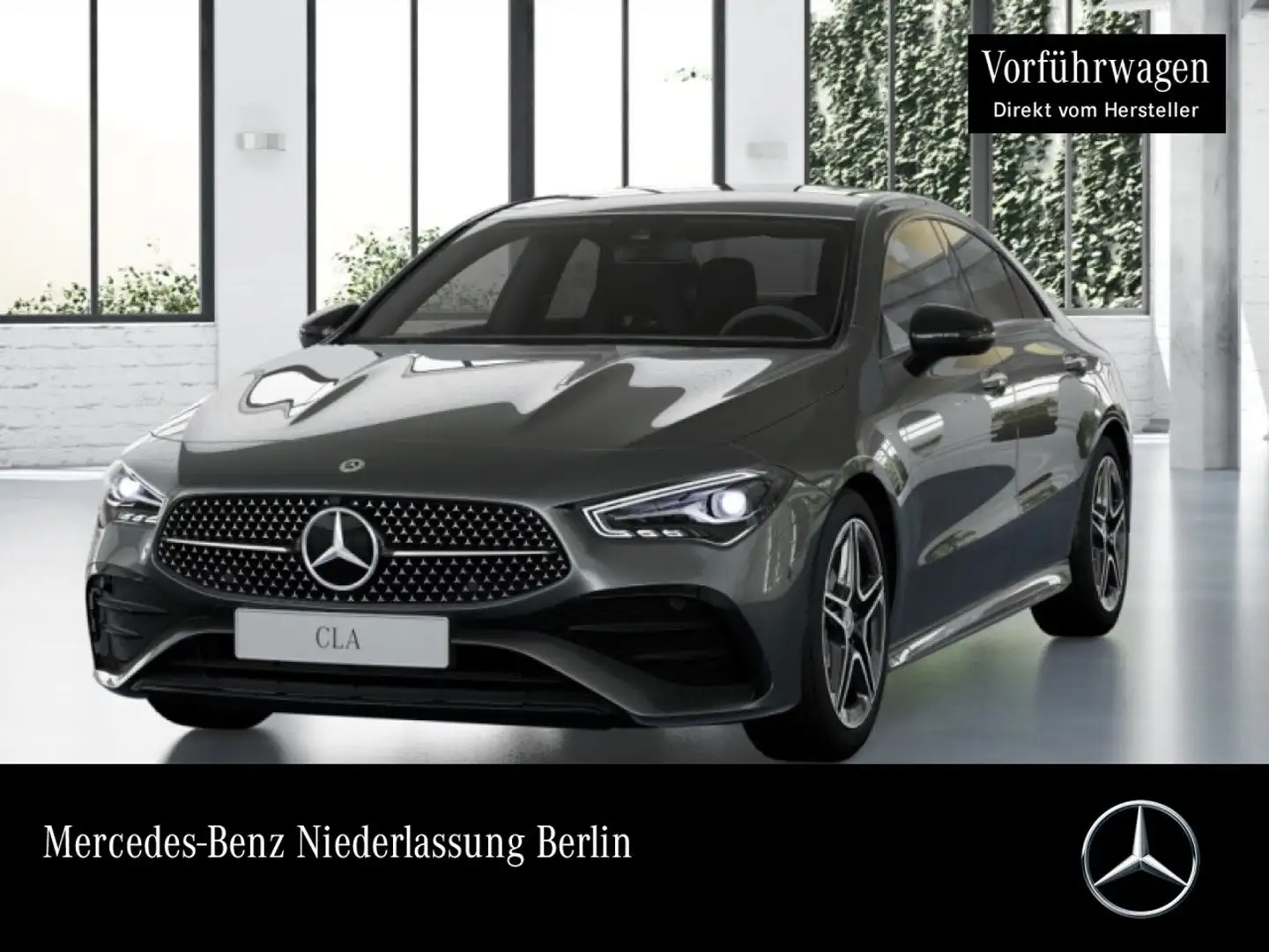 Mercedes-Benz CLA 180 AMG+NIGHT+360°+LED+TOTW+KEYLESS+7G Grau - 1