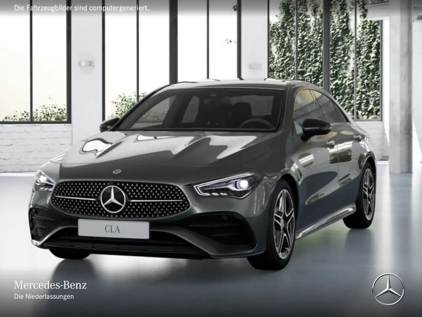 Mercedes-Benz CLA 180 AMG+NIGHT+360°+LED+TOTW+KEYLESS+7G Grau - 2
