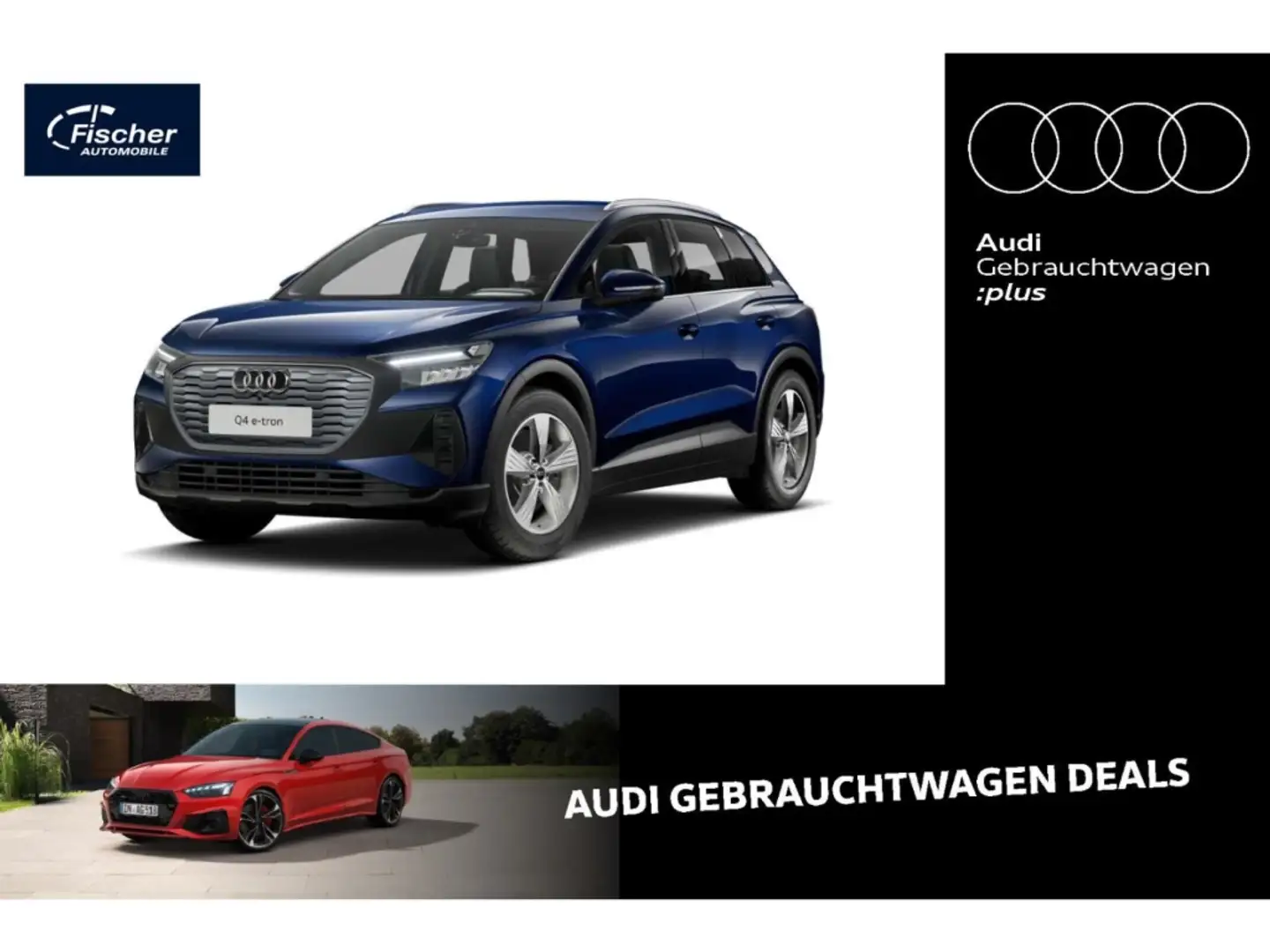 Audi Q4 e-tron 45 Blau - 1