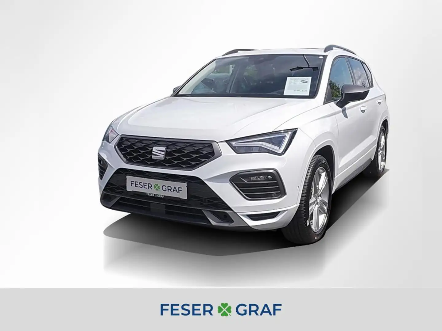 SEAT Ateca FR 2.0 TSI *LED*NAVI*TOP VIEW*CARPLAY*ACC*PDC*SHZ* Blanco - 1