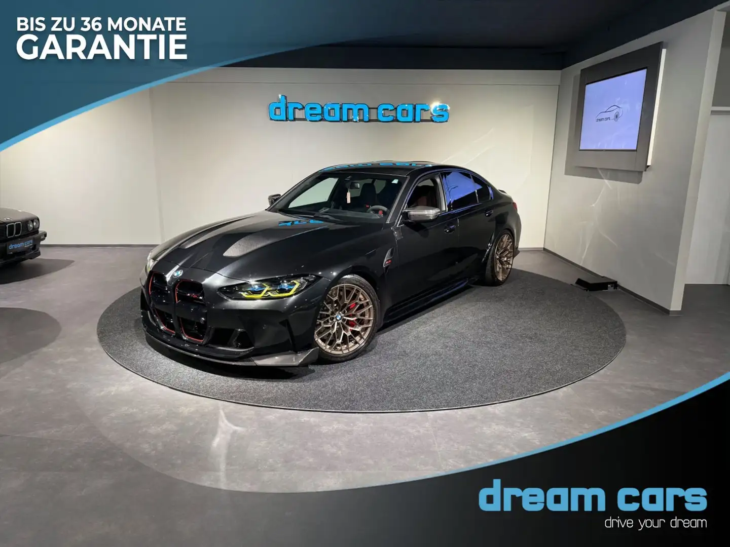 BMW M3 CS M xDrive Aut. / NEUWERTIG / Noir - 1