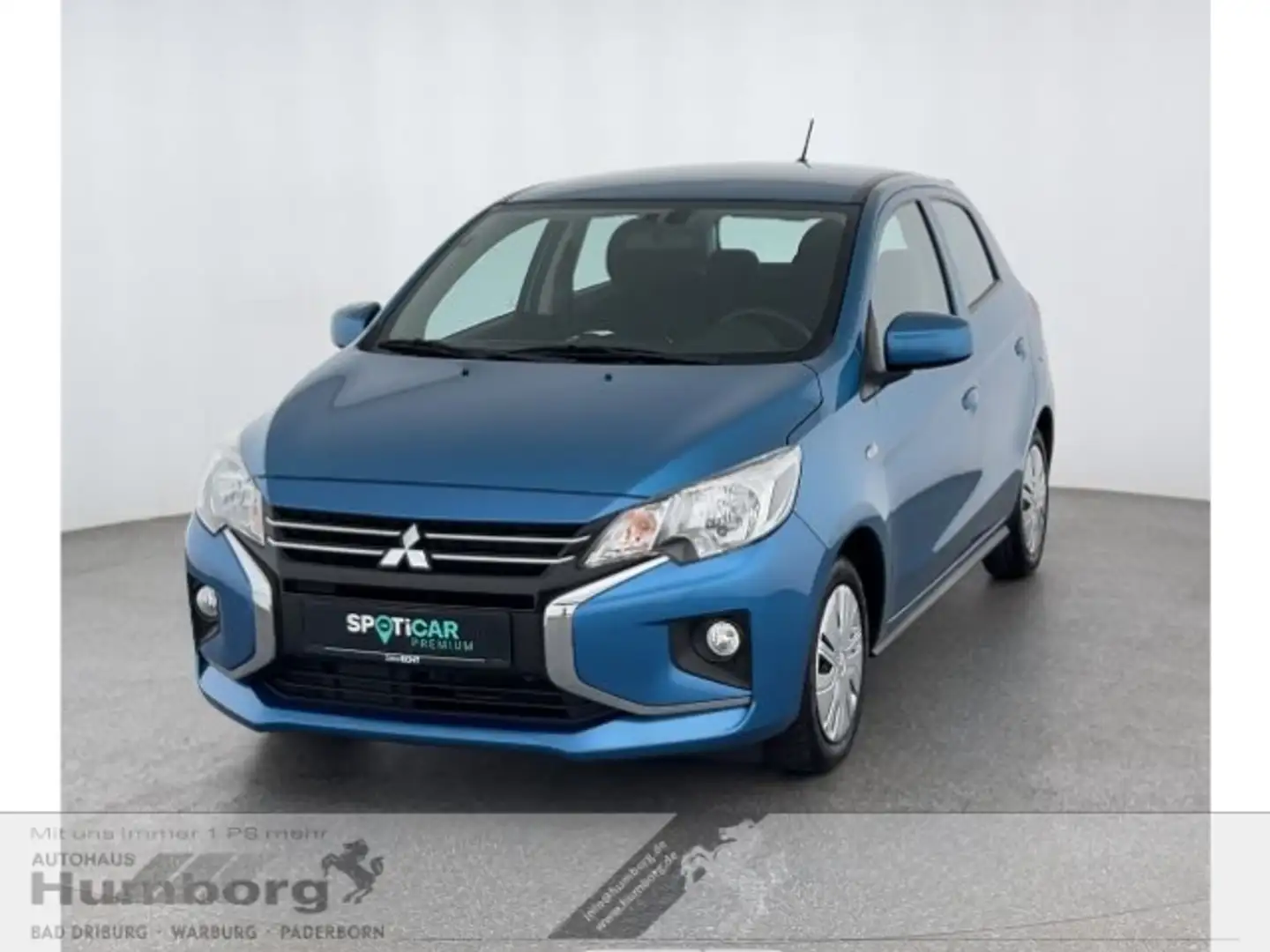 Mitsubishi Space Star Select 1.2 DAB Notbremsass. Tel.-Vorb. Berganfahra Blau - 1