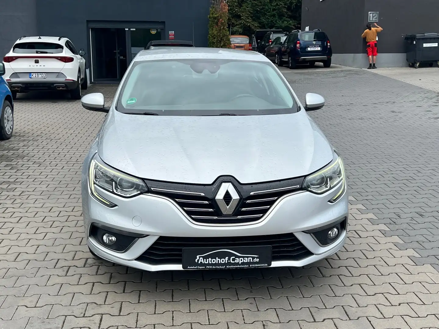 Renault Megane Megane IV Intens/Navi/PDC/Teilleder/LED/Eu6/2.Ha Argent - 2