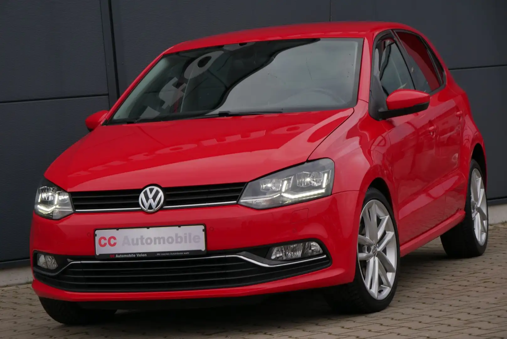 Volkswagen Polo Highline Cup 1.2 TSI DSG"LED"17Zoll"Sitzhzg Rot - 2