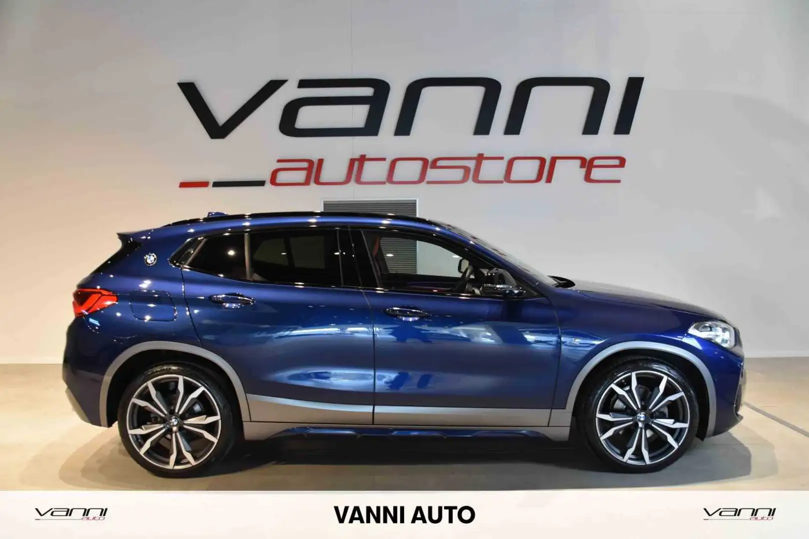 BMW X2 xDrive18d Msport Bleu - 2