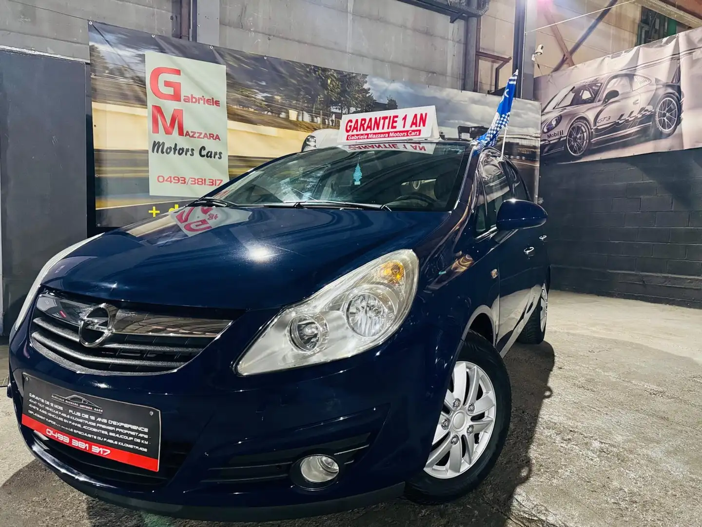 Opel Corsa Corsa 1.2i - 5 Portes - GARANTIE Blau - 1