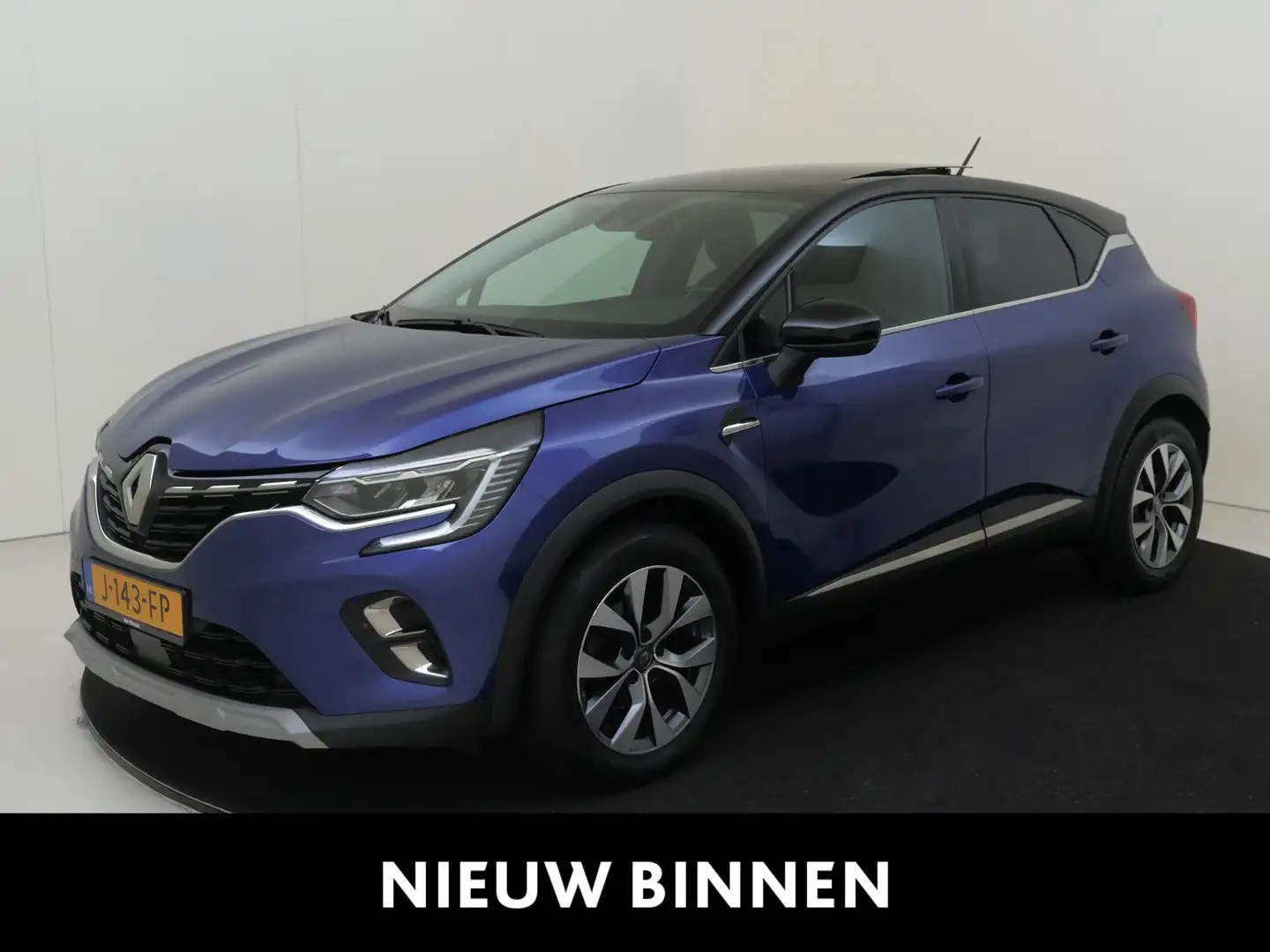 Renault Captur 1.0 TCe 100 Intens | Schuif-/kanteldak | Navigatie Blau - 1