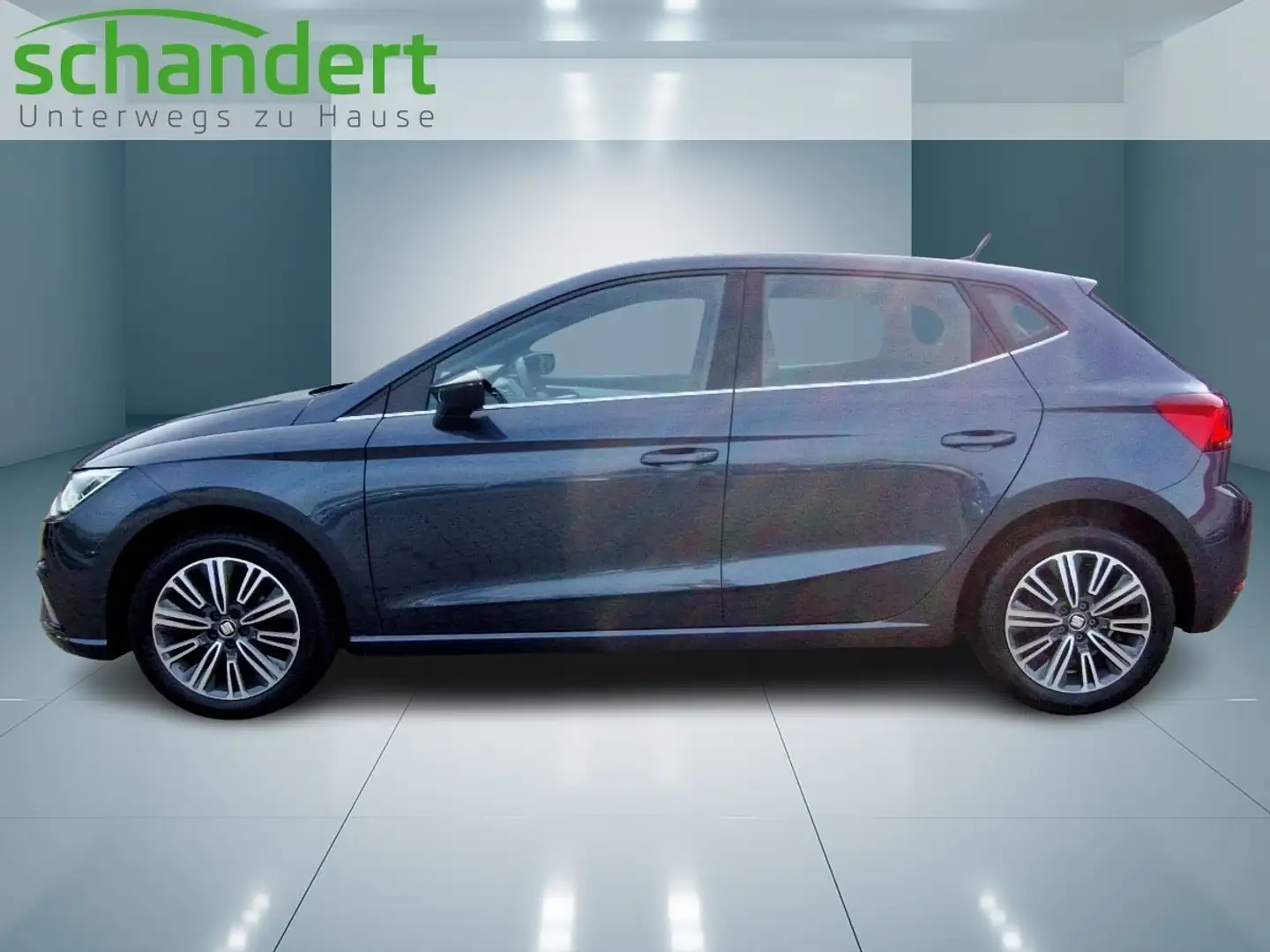 SEAT Ibiza 1.0 CNG Xcellence LED Navi DAB Klimaautomatik Grau - 2