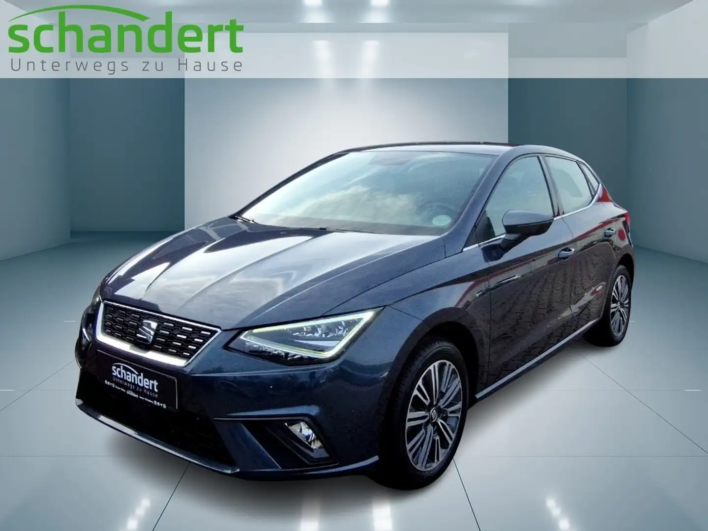 SEAT Ibiza 1.0 CNG Xcellence LED Navi DAB Klimaautomatik Grau - 1