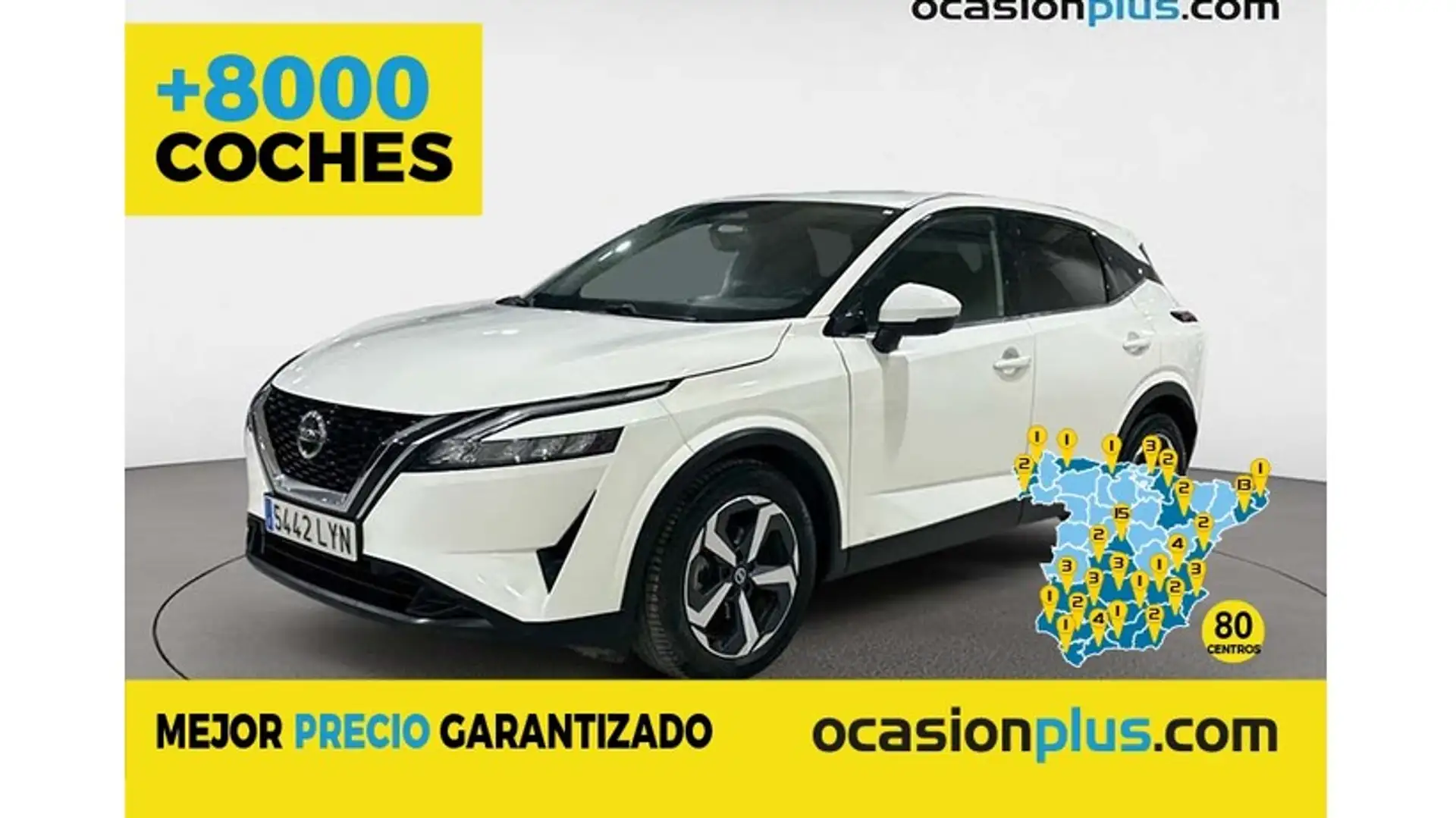 Nissan Qashqai 1.3 DIG-T mHEV 12V N-Connecta 4x4 Aut. 116kW Wit - 1