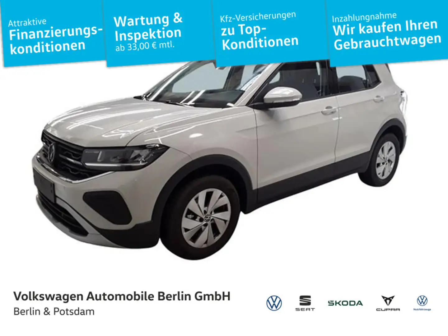 Volkswagen T-Cross 1.0 TSI Life Gris - 1