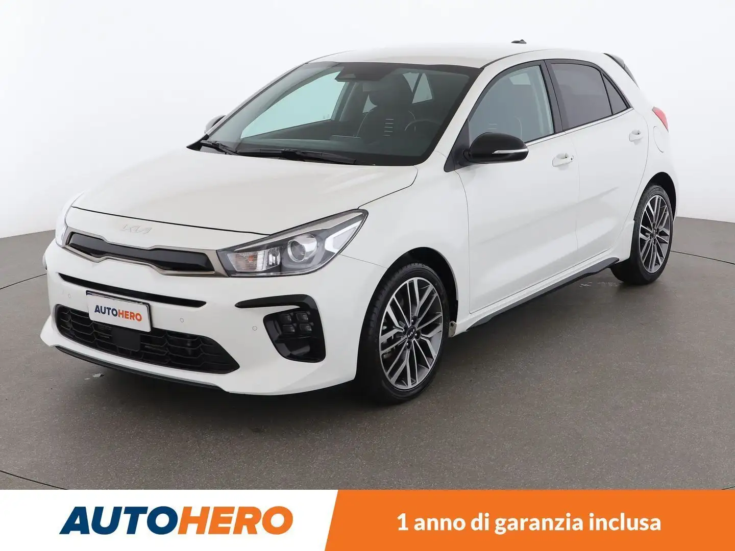 Kia Rio 1.0 TGDI Mild-Hybrid GT Line 100 CV MHEV Bianco - 1