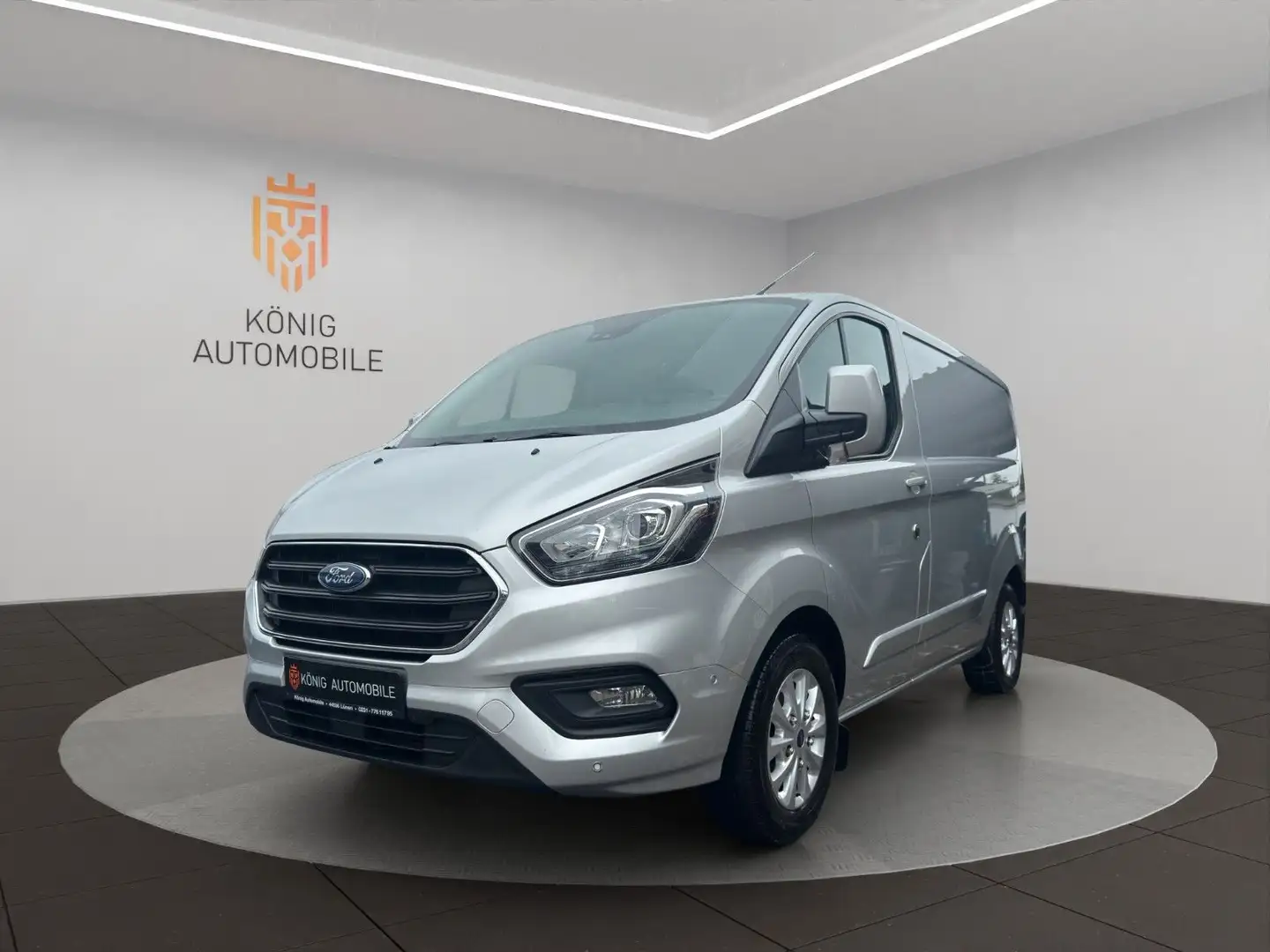 Ford Transit Custom Kasten 300 L1 Trend/NAV/SHZ/1.HND Silber - 1
