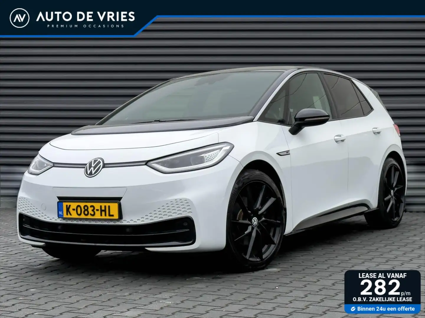 Volkswagen ID.3 First Plus 58 kWh | IQ Light | Blackpack | 20" Vel Bianco - 1
