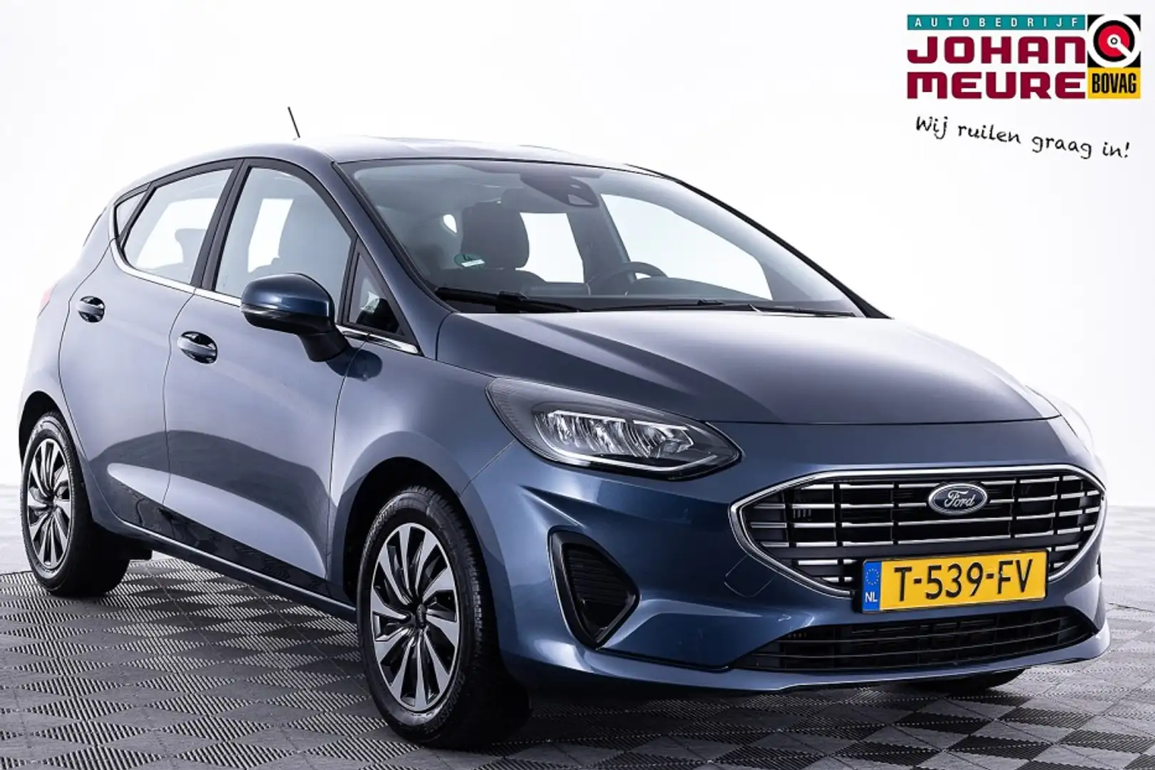 Ford Fiesta 1.0 EcoBoost Hybrid Titanium ✅ 1e Eigenaar | CARPL Blauw - 1