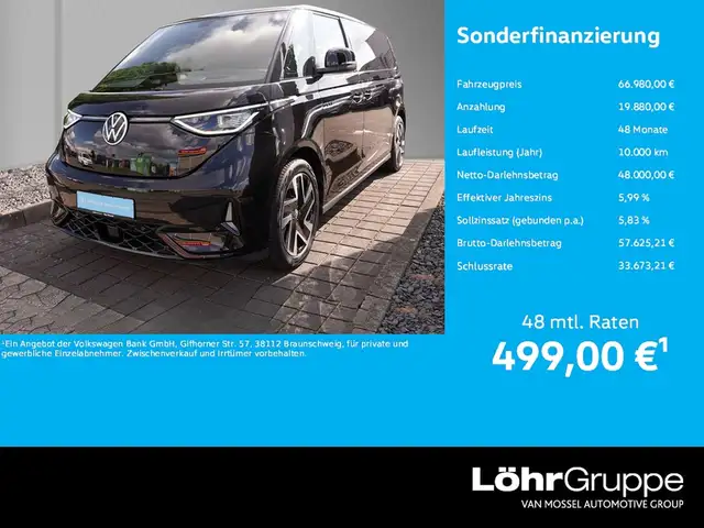 Volkswagen ID. Buzz ID.Buzz Bus GTX 4Motion LR /Matrix/AHK/HuD/Navi