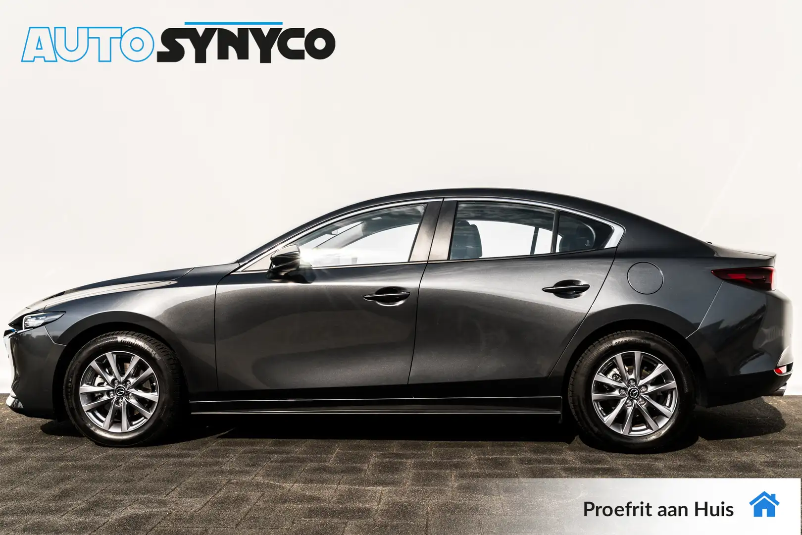 Mazda 3 2.0 e-SkyActiv-G M Hybrid 122 Comfort I Wide Scree Grijs - 2