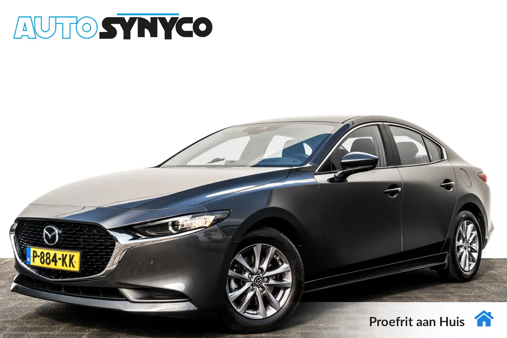 Mazda 3 2.0 e-SkyActiv-G M Hybrid 122 Comfort I Wide Scree Grijs - 1