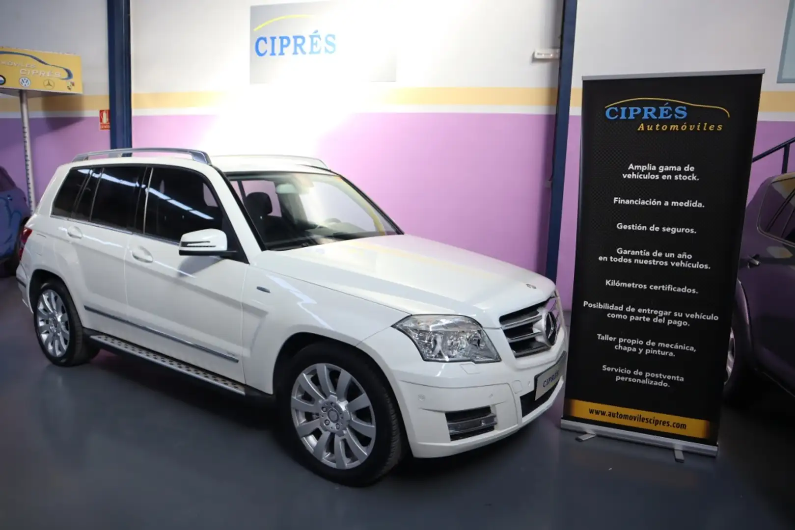 Mercedes-Benz GLK 250 250CDI BE 4M Aut. Blanco - 1