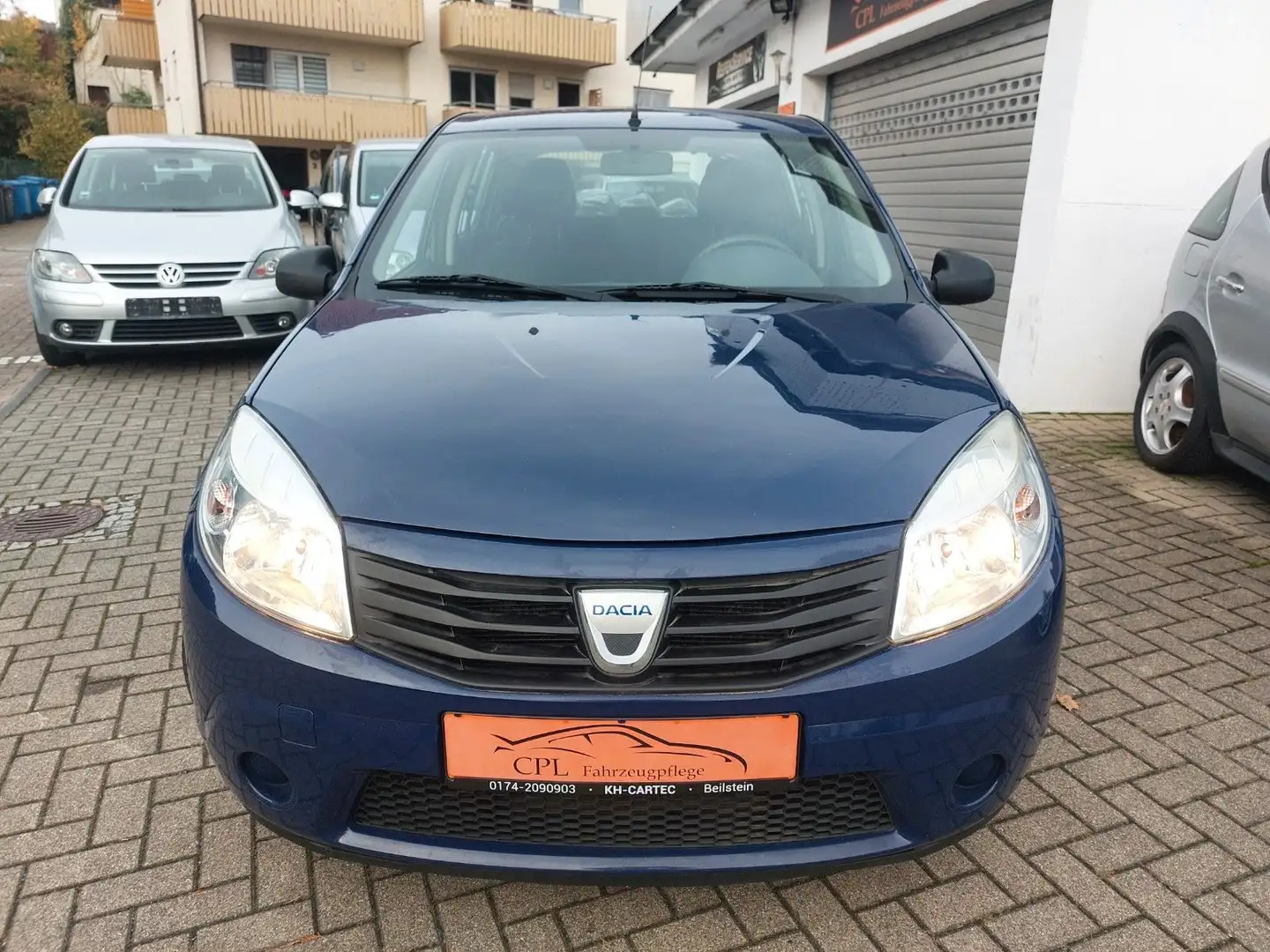 Dacia Sandero 1.2 16V Eco2*8FACH*1'Hand*KLIMA Bleu - 2