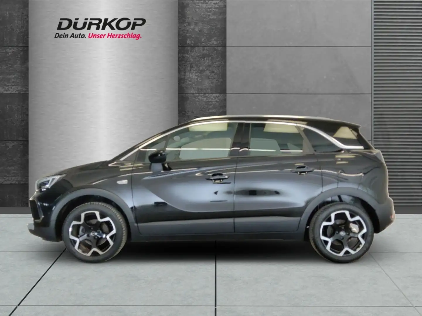 Opel Crossland 1.2 Turbo Ultimate Navi Rückfahrkamera Alcantara Schwarz - 2