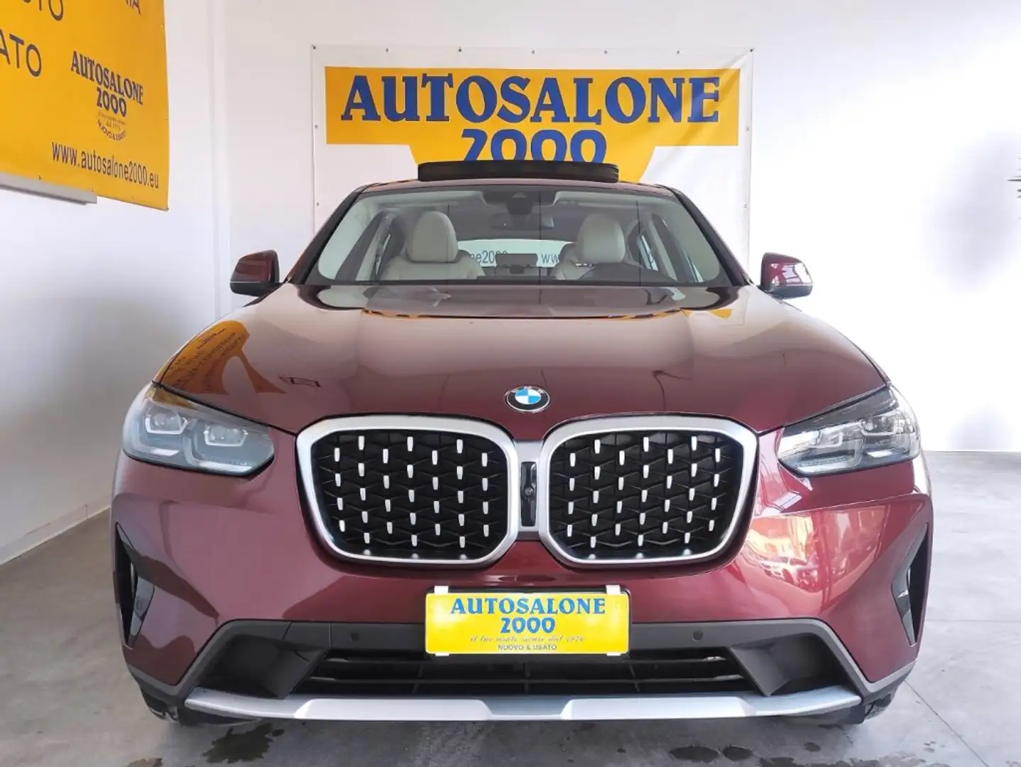 BMW X4 xDrive30d 48V TETTO APRIBILE / GAR.UFF.2027 Piros - 2