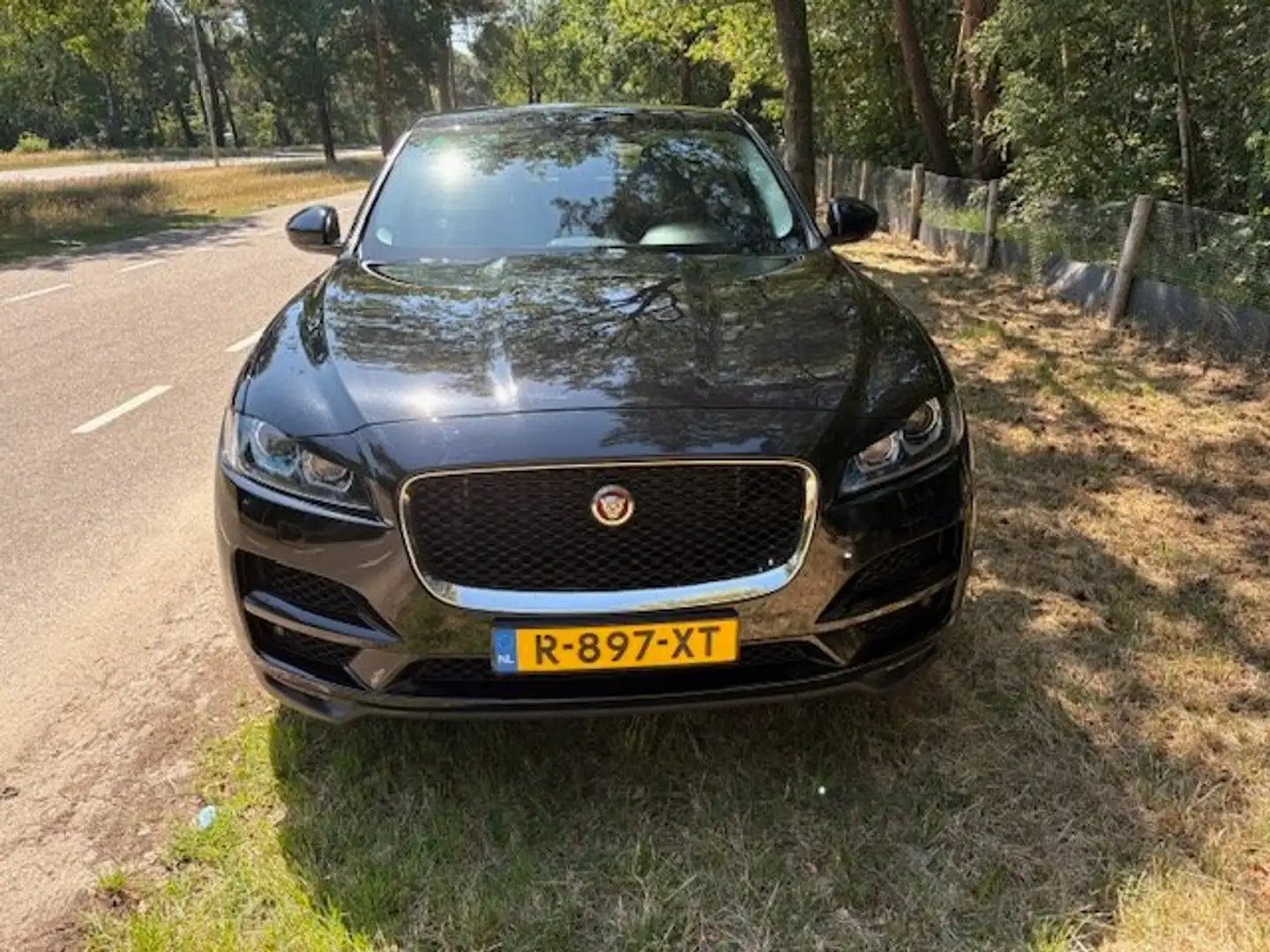 Jaguar F-Pace F-Pace 2.0 Portf. AWD 25t Zwart - 1