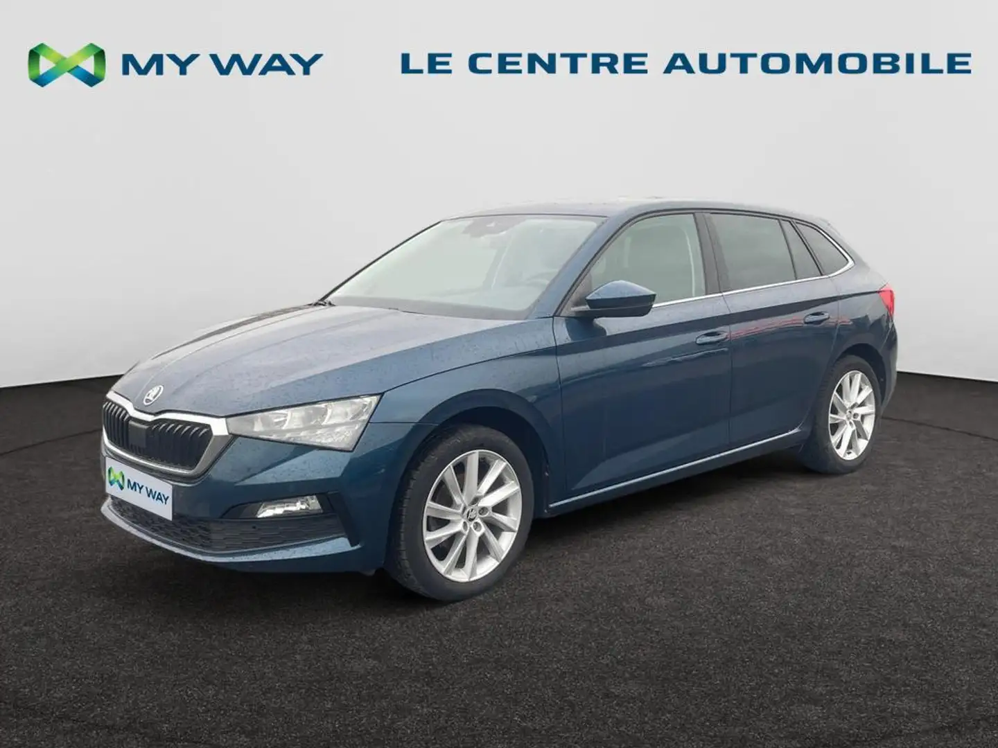 Skoda Scala Scala Clever 1,0 TSI 81 KW 6-speed mech. Blau - 1